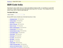 Tablet Screenshot of bsrcode.bizwise.in